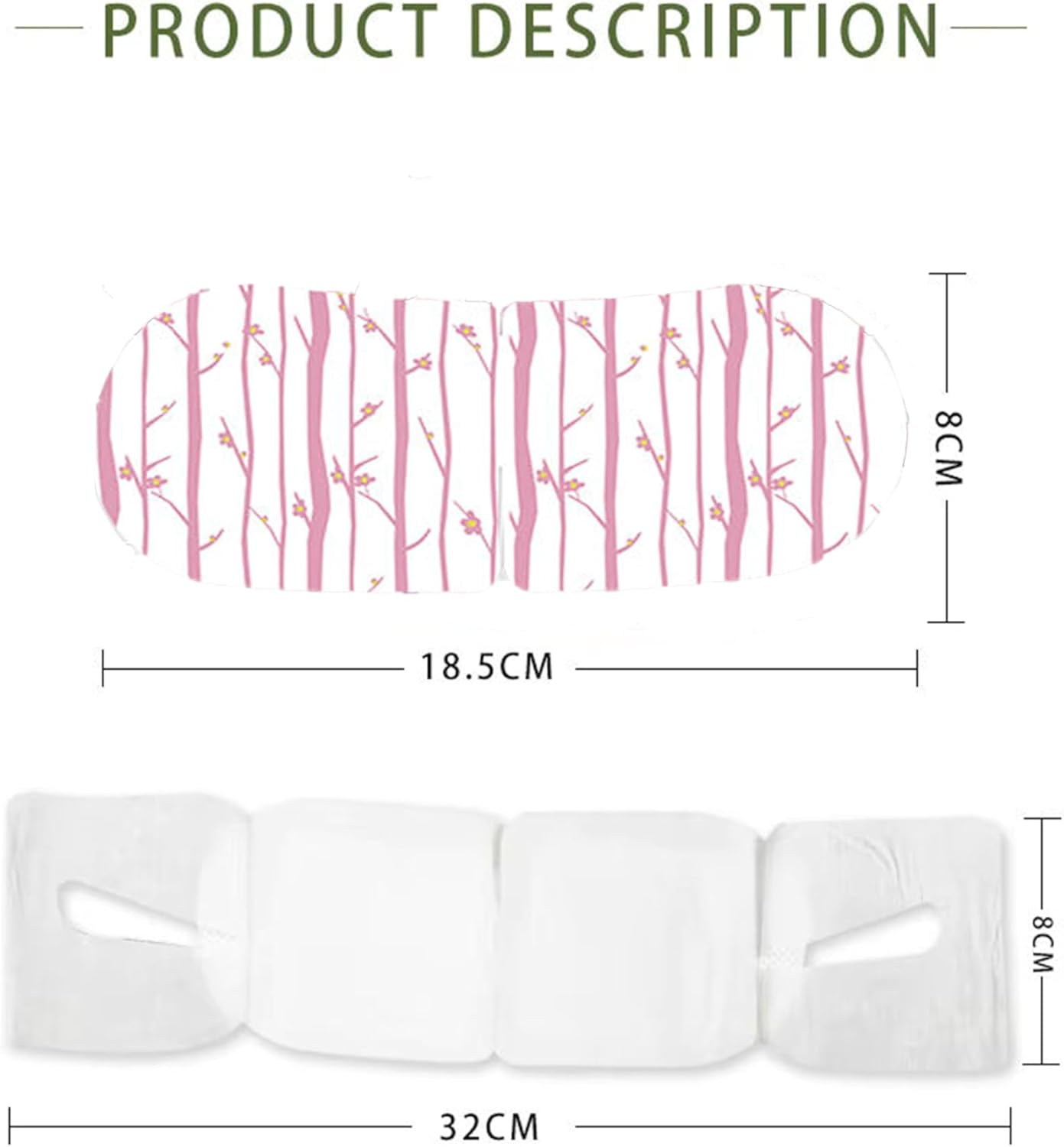 Steam Eye Mask, 20 Pieces, Natural Plant Extract Essential Oil, 42℃ Constant Temperature Moisturizing, Calming and Sleep-Inducing, Relieves Eye Fatigue and Dryness, a Must-Have for Travel and Lunch Break, Thin Sheets Individually Packaged. (30 X 25 X 3, Lavender) image number 6