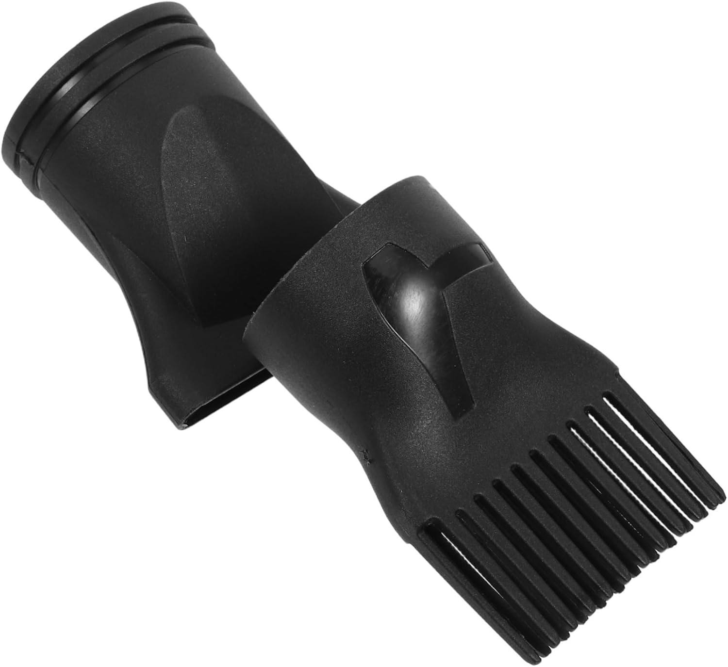 Luxshiny 2Pcs Hair Dryer Attachment Nozzle High Temperature Resistant Blow Dryer Diffuser Narrow Concentrator for Versatile Styling Compatible with Brands
