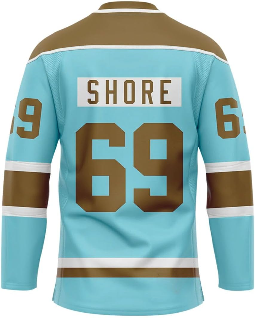 Tronx Shore 69 Sudbury Blueberry Bulldogs Adult Fan Hockey Jerseys image number 4