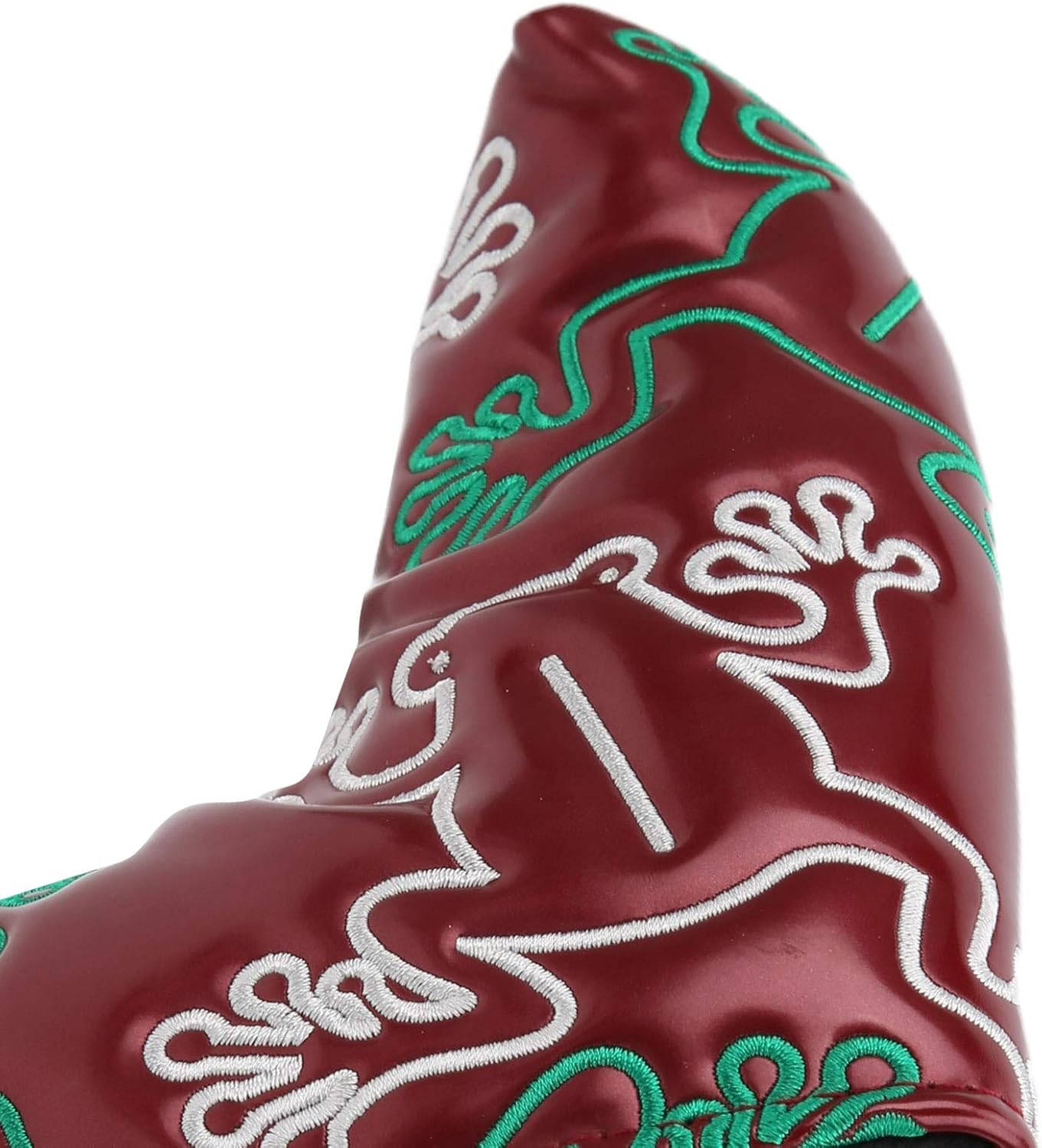 Putter Headcover, with Strong Magnetic Closure, Waterproof Durable Dustproof Easy to Clean Embroidery Putter Headcover, for Home Replacement Golf Travel