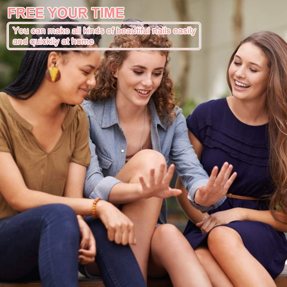 Sonew Air Nail Dryer, Nail Dryer with Hot and Cold Air Sensor, Manicure Tool for Fan for Drying Nail Polish for Living Room and Home (Silver)