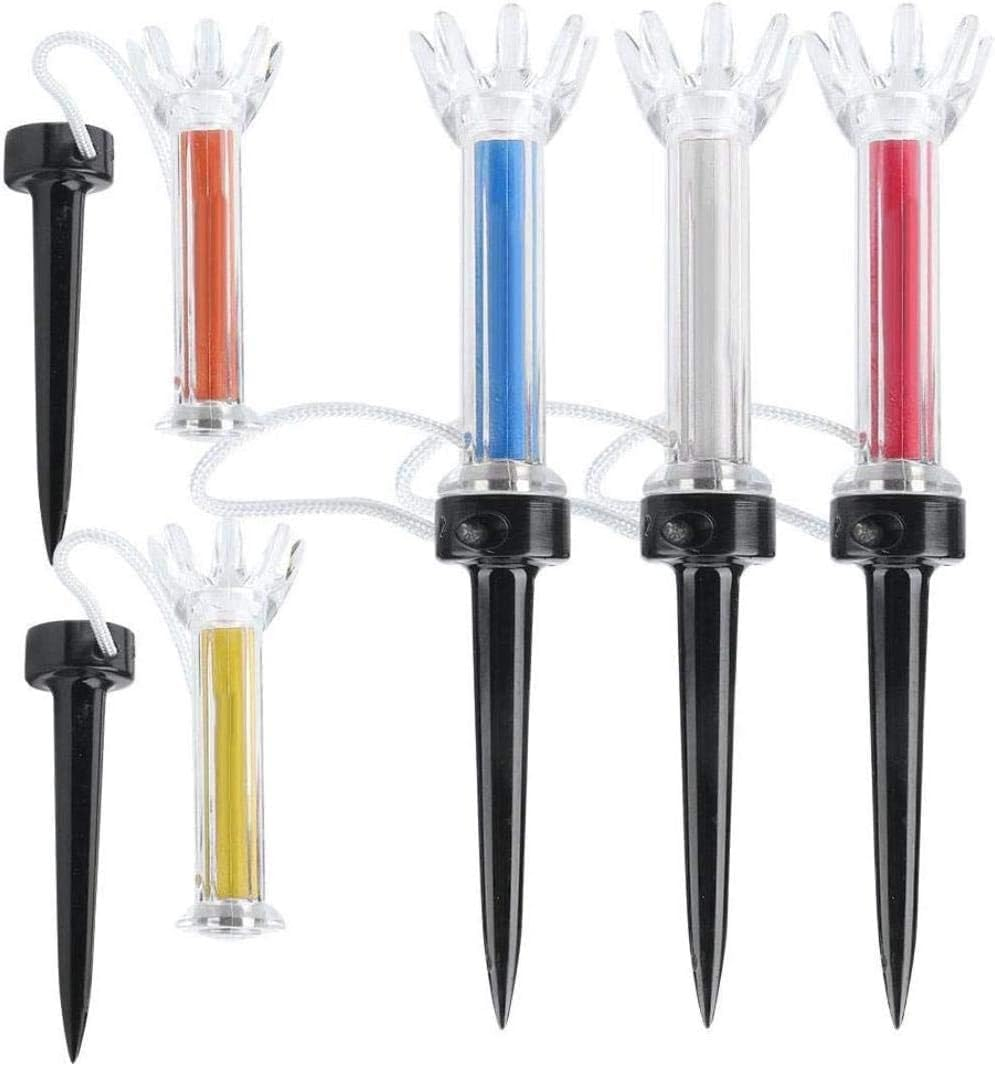 5 PCS Golf Ball Tees ，Magnetic Golf Tees 360&deg; Rotation,Magnetic Golf Tees, Golf Support Tees, Stable Long Golf Tees for Golfer Practice