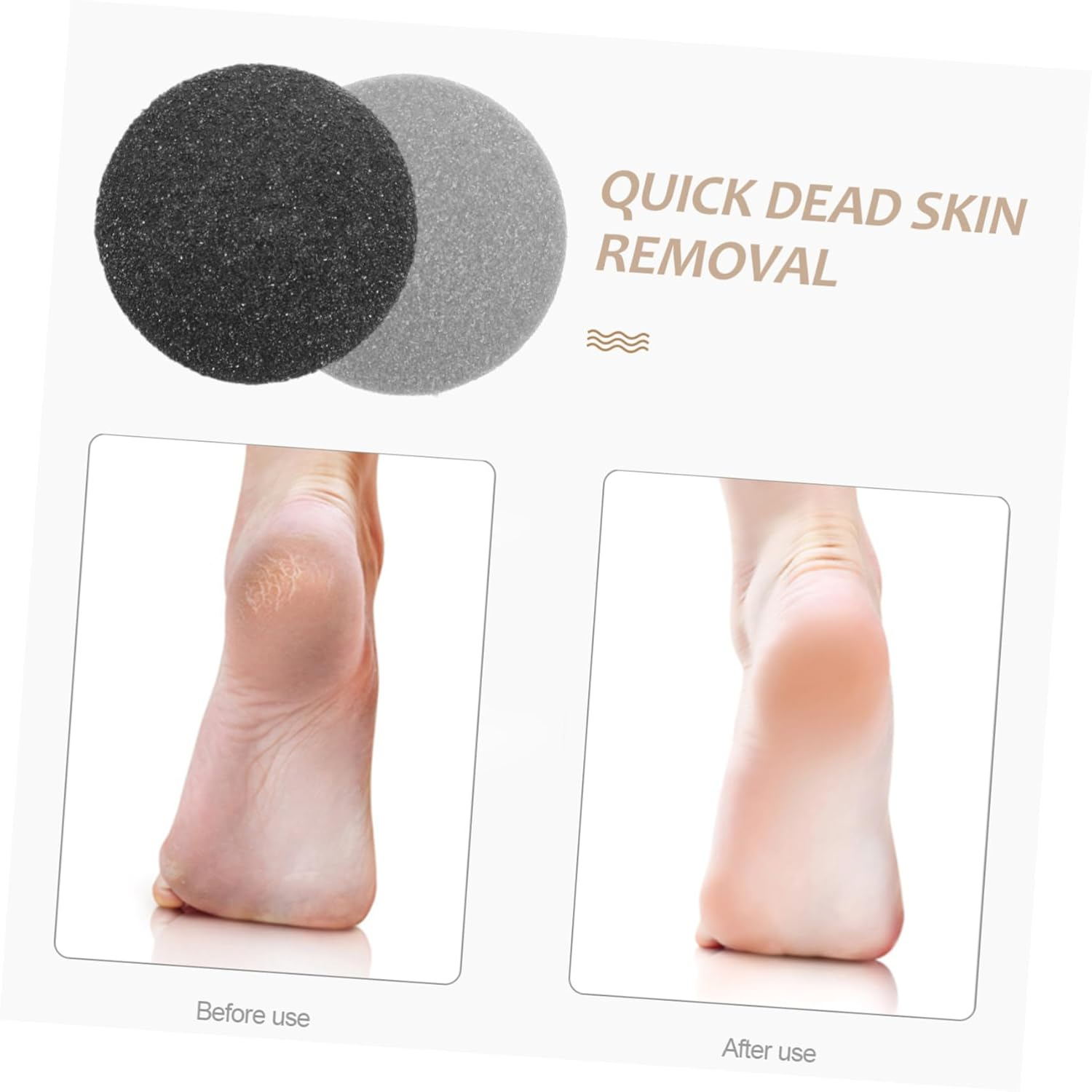 OSOLADY 10Pcs Electric Foot File Grinding Machine Replaceable Pads Dead Skin Remover for Feet Pedicure Tool image number 1