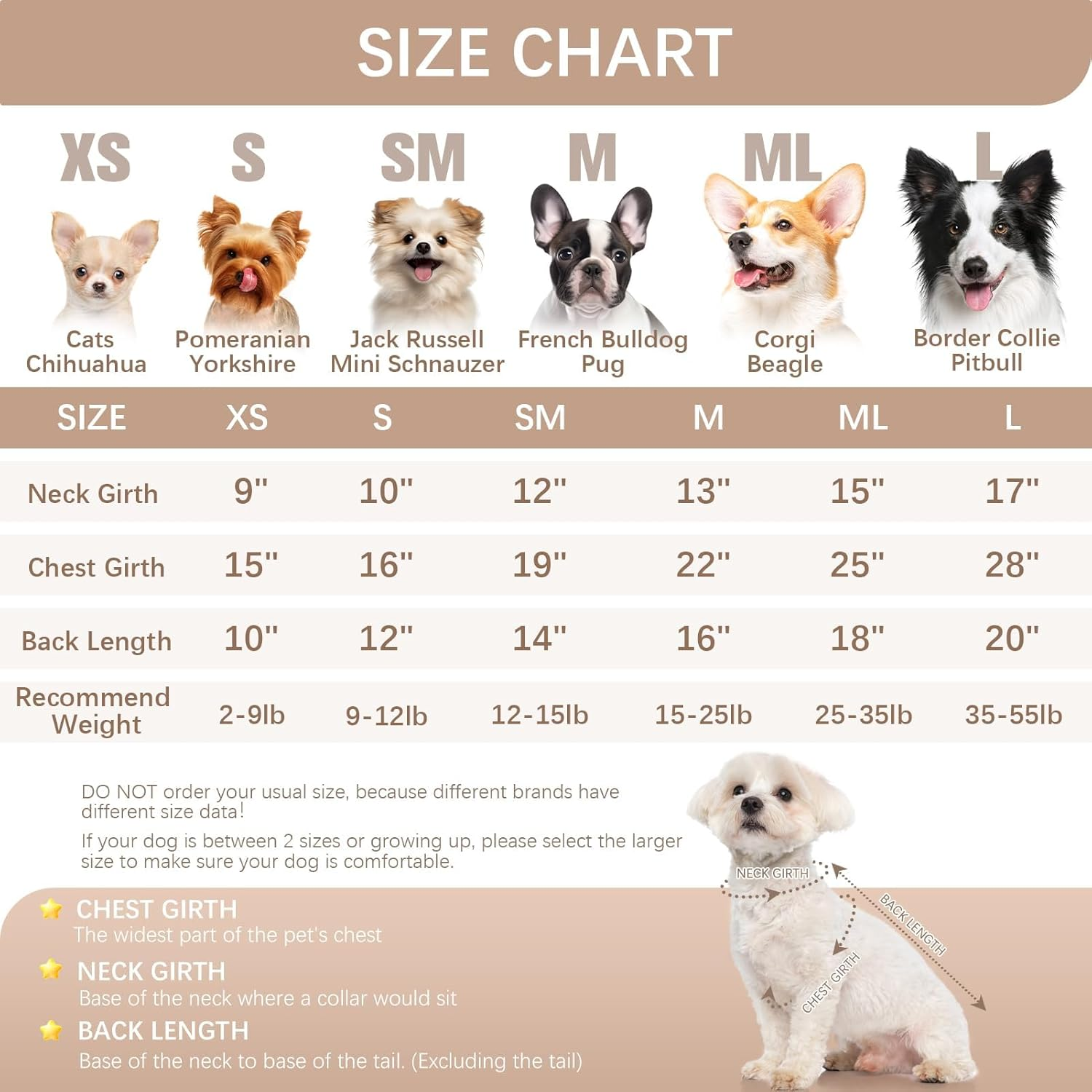 BINGPET Thermal Knitted Dog Sweater for Small Medium Large Dogs,Winter Dog Cat Coat Warm Sweartershirts Outfits,Classic Cable Knit Turtleneck Pullover Dog Jumper Coat Warm Sweartershirts image number 2