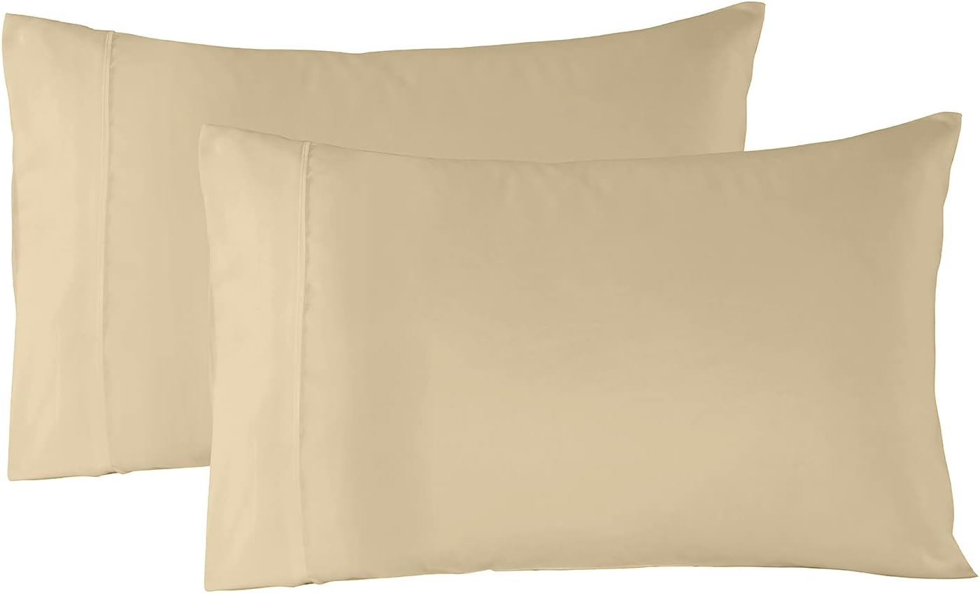 Royal Comfort Quilt Cover Set 1000TC Bamboo Blend Ultra Soft, Breathable, 1 X Quilt Cover, 2 X Pillowcases (3 Pcs, Double, Ivory)