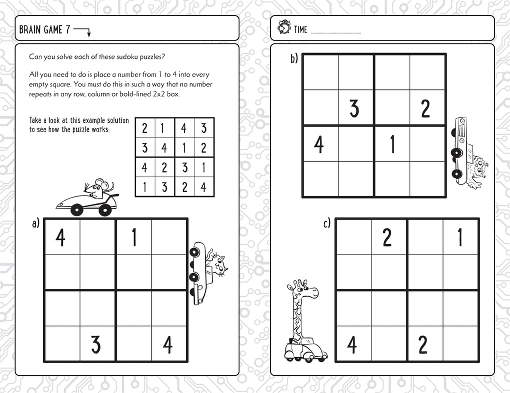 5-Minute Brain Games for Clever Kids&reg; (Volume 20) image number 1
