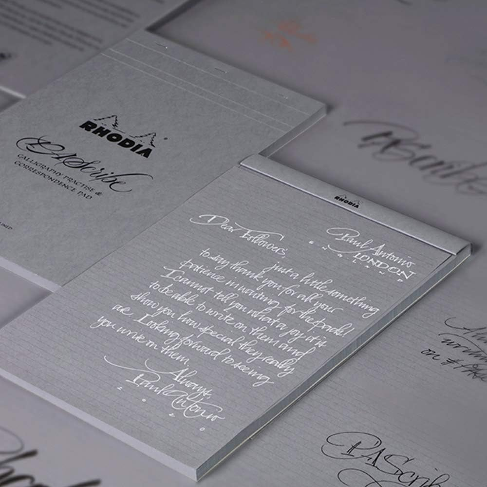 Rhodia 117761C Soft Notebook Rhodiarama Goalbook Silver A5 (14.8 X 21 Cm), 240P, Small Squares 5 X 5, Paper Ivory 90 G/M2, 2 Ribbons, Elastic Closure, Imitation Leather Papier Maya Gris (Pack of 2) image number 1