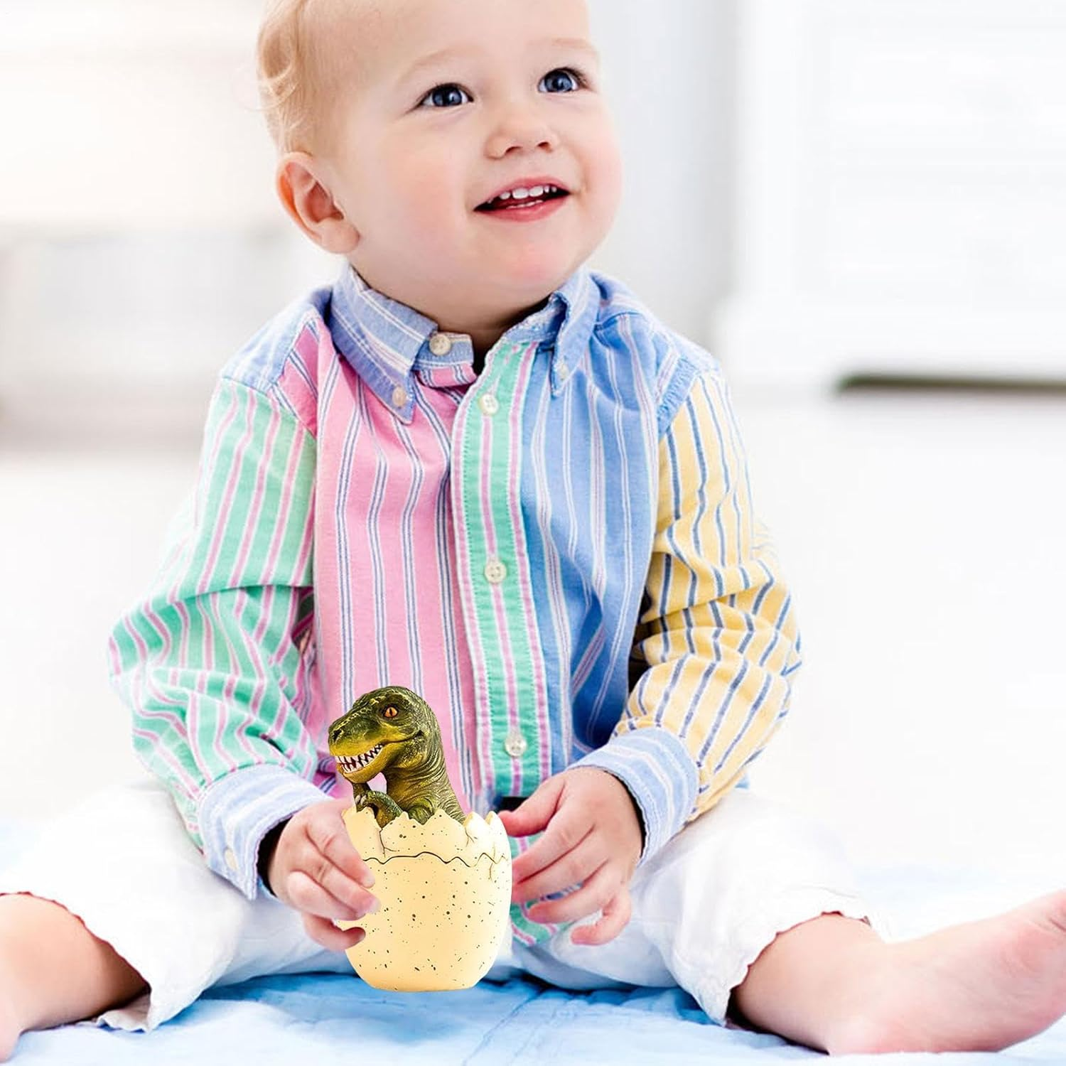 Baby Tooth Box - Dinosaur Tooth Memory Box, Kids Milk Tooth Storage Organizer | Cute Baby Tooth Chest, Toddler First Tooth Case, Tooth Holder Gift for Boys Girls, Childhood Keepsake Collection image number 1