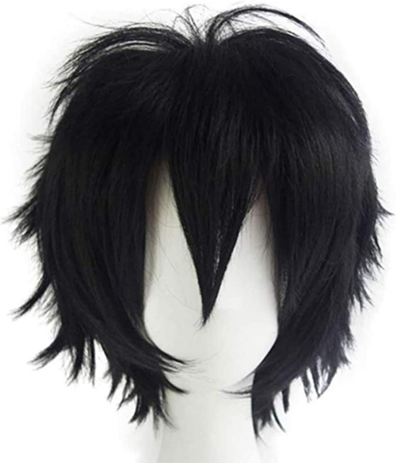 Wig Green Short Anime Wig Cosplay Wig Women Men Children Unisex Synthetic Straight Wigs Halloween Costume Wig Carnival