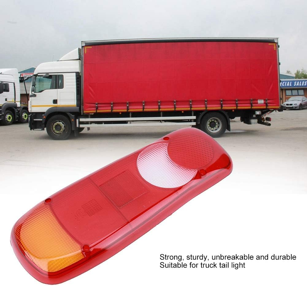 MUNEFE LED Trailer Lights Cover, Reverse Brake Light Shell, Stop Rear Flash Lamp Cover for Lorry Trucks Trailer Boat Pickup RV Campers image number 2