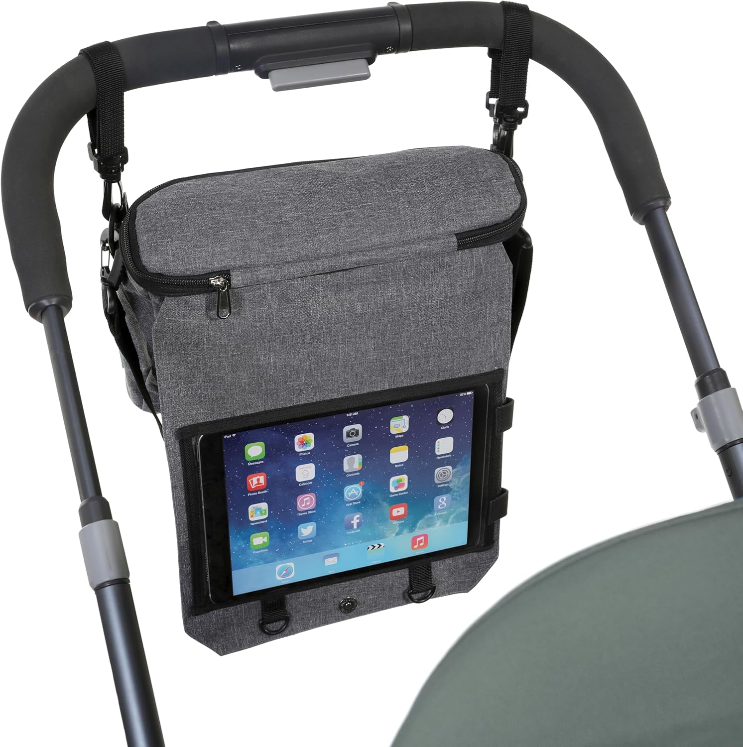 Dreambaby Diaper Tote Bag, Gray, Gray, Diaper Tote Bag image number 2