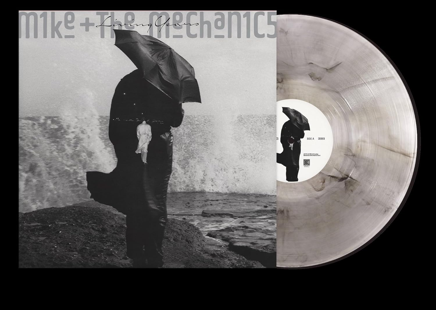 Living Years - Limited Black & Grey Marble Swirl Colored Vinyl
