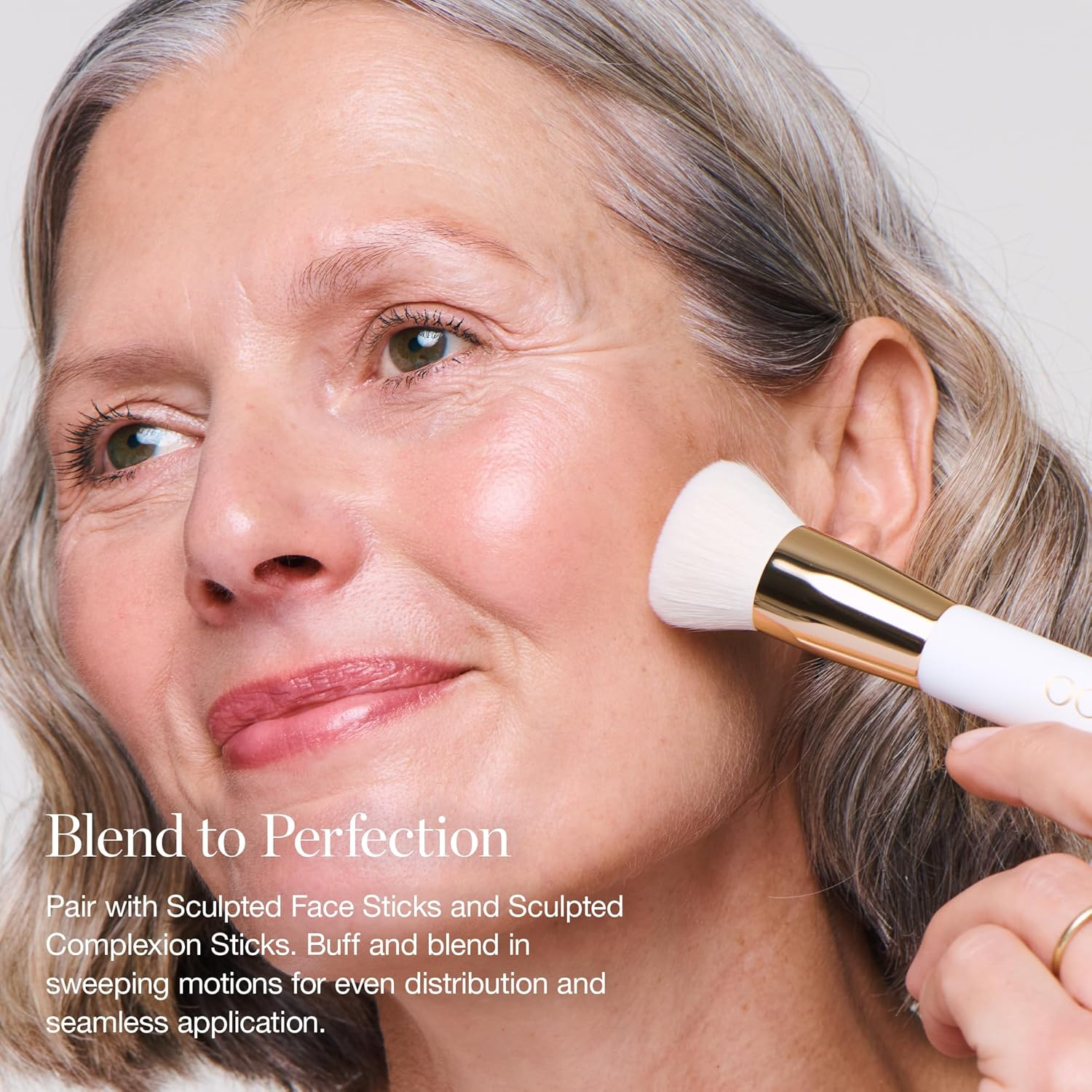 Ogee Blush & Blend Duo - Rose Quartz Blush Face Stick & the Blender Brush image number 1