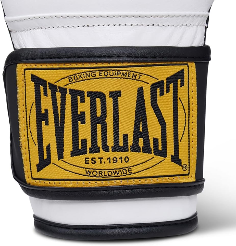 1910 Advanced Boxing Gloves, White, 12OZ