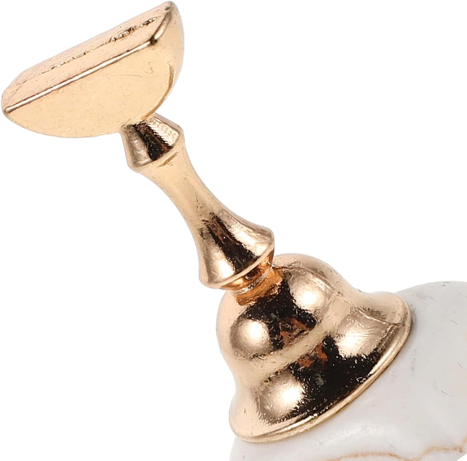 NIYANGLE 10Pcs Nail Stand: Magnetic Nails Art Display Practice Holder Painting Stand False Press on Fake Holder for Home Diy Salon Supplies image number 3