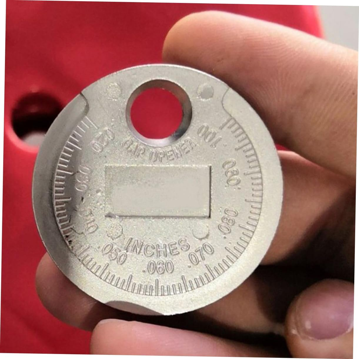 GLEAVI 4Pcs Spark Plug Gap Gauge Set 0.02''-0.1' Carbon Steel Wire Measuring Tool Professional Portable Plug Gaps Measurement for Automotive Ignition Maintenance