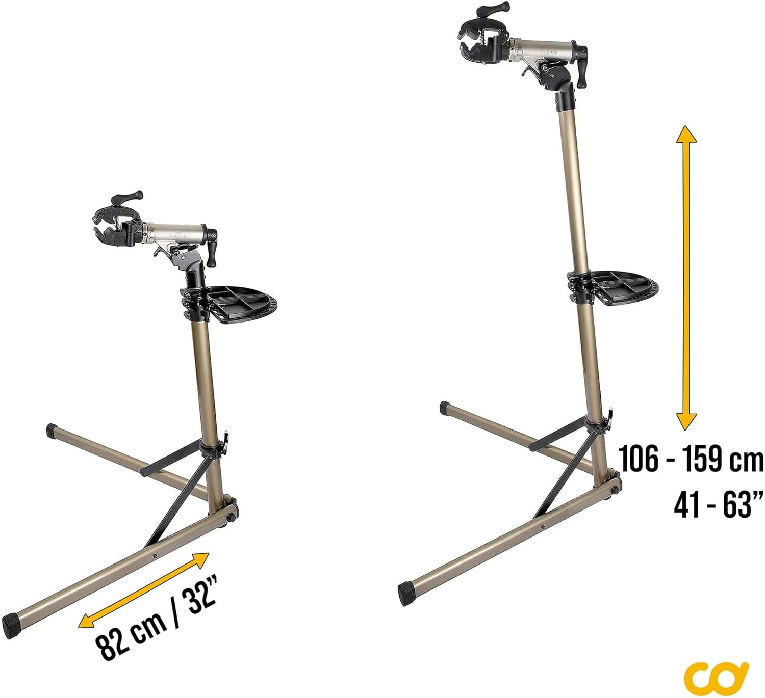 BIKEHAND E-Bike Repair Stand (Max 50Kg)-Heavy Duty- Home Portable Bicycle Mechanics Workstand - Great for EBIKE Mountain Bikes and Road Bikes Maintenance image number 6