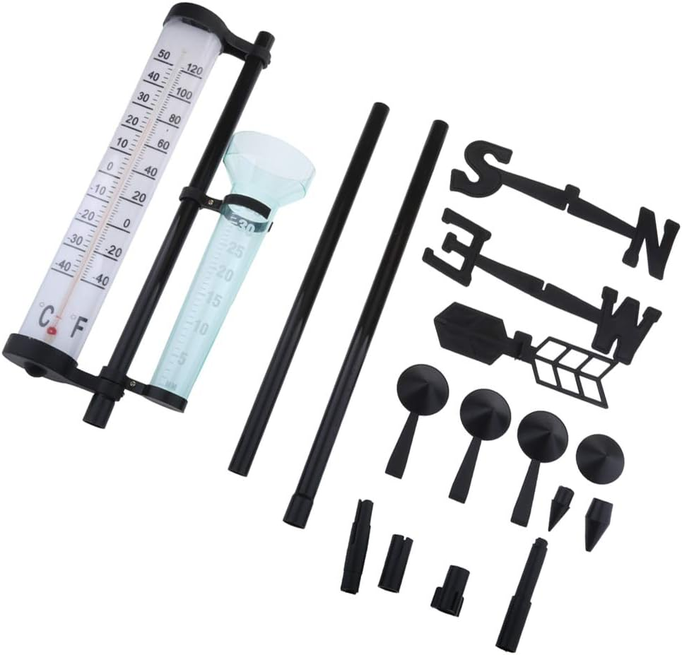 Meteorological Instruments Rain Thermometers Weather 3 in 1 image number 3
