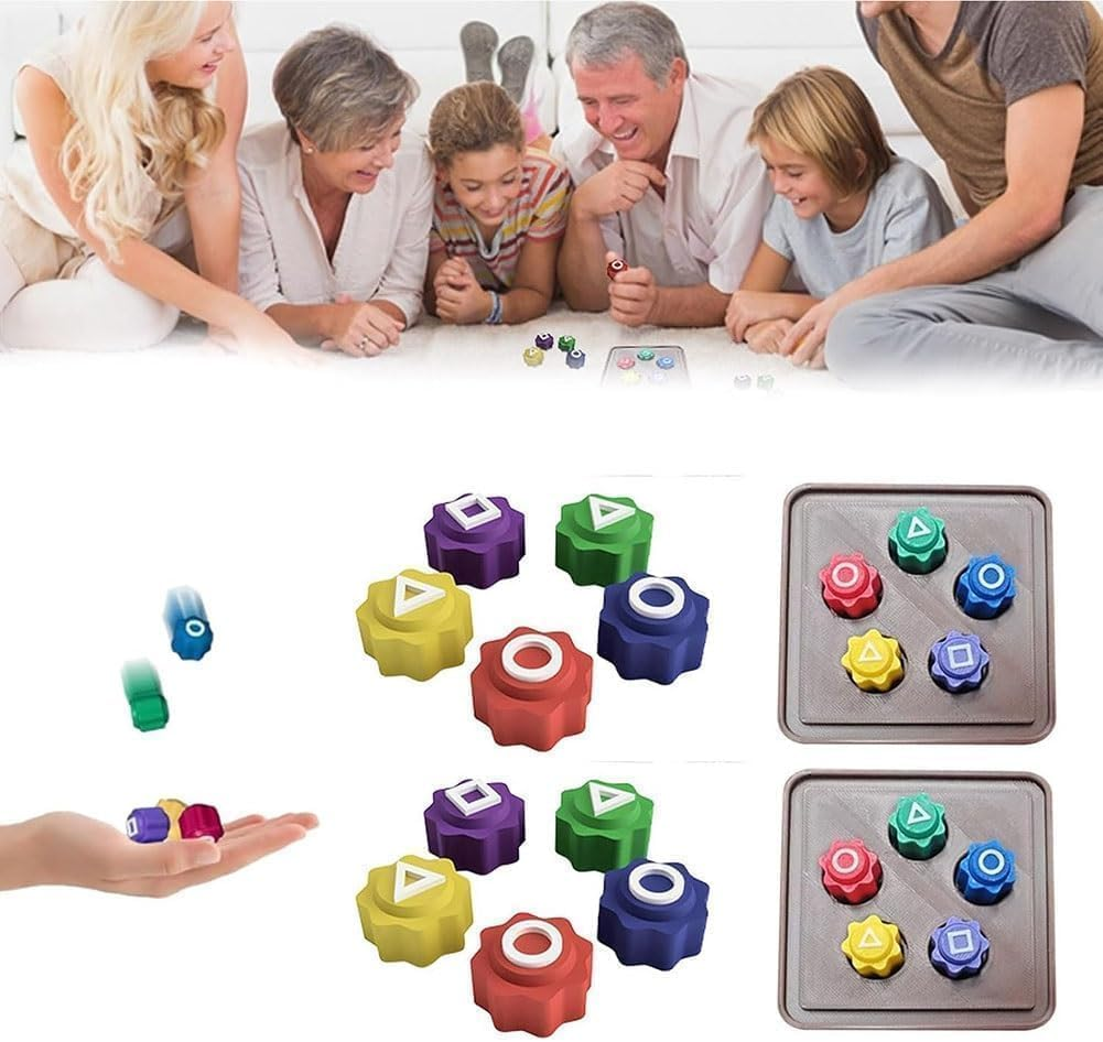 DWYYWSM Korean Traditional Play Game, Gonggi Stone Pebbles Set, Stone Catching Game, Educational Toy for Kids, for All Ages image number 4