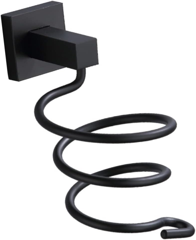 SAFIGLE Wall Hair Dryer Rack Stylish Modern Bathroom Organizer Sturdy Aluminum Stand image number 3