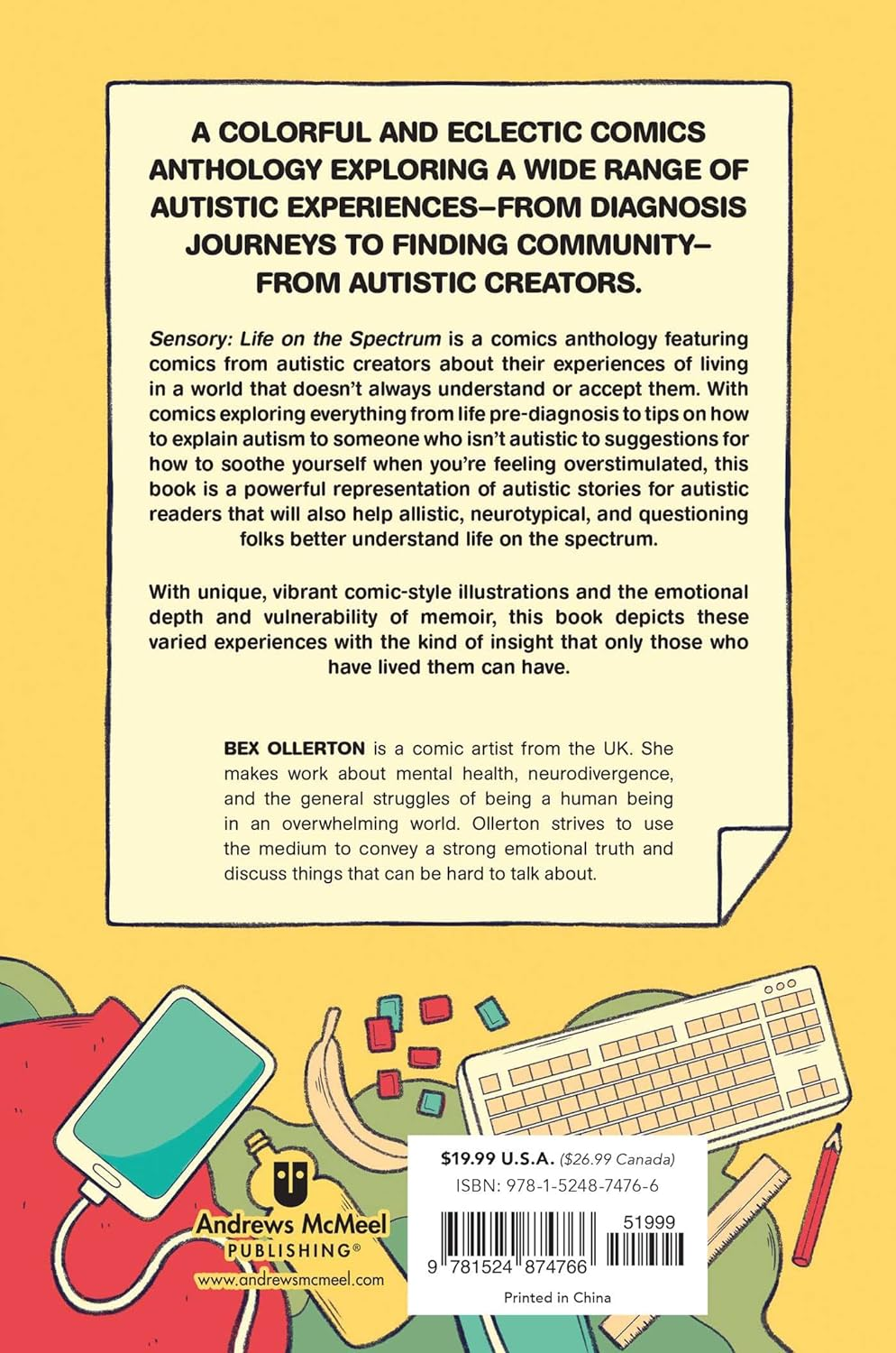 Sensory: Life on the Spectrum: an Autistic Comics Anthology image number 4