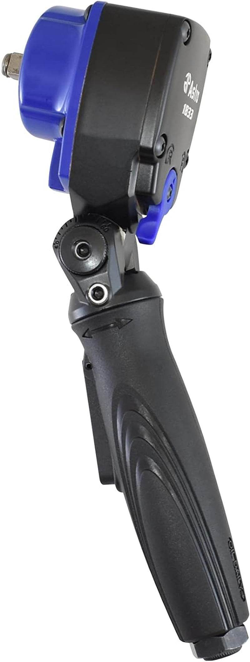 Astro Tools 1833 3/8" Nano Flex-Head Angle Impact Wrench - 400Ft/Lb, Black image number 2