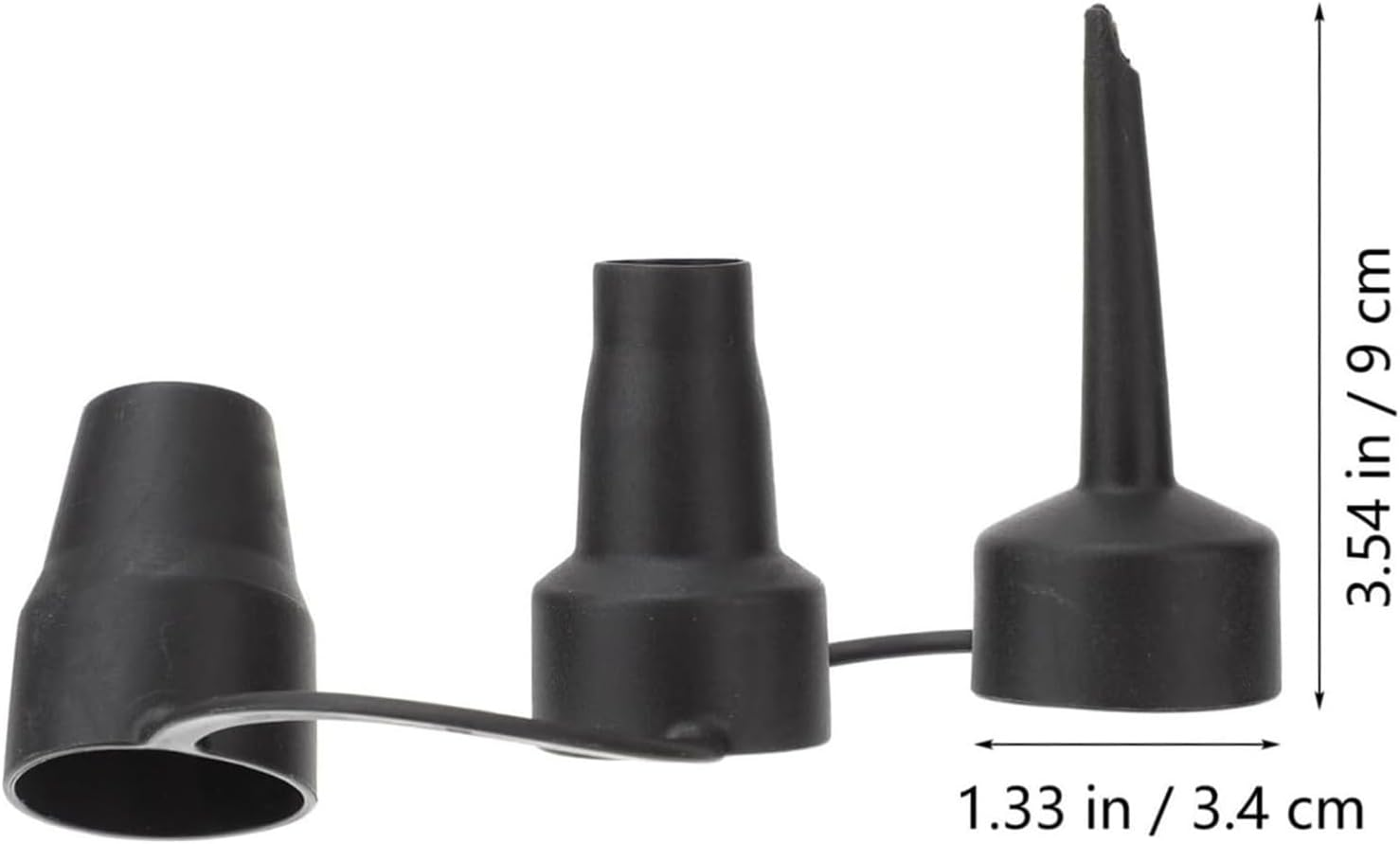 Electric Air Pump Rozzles, Portable Quick Fill Perfect Inflation Nozzles, Outdoor Camping Nozzles (2 Sets) image number 1