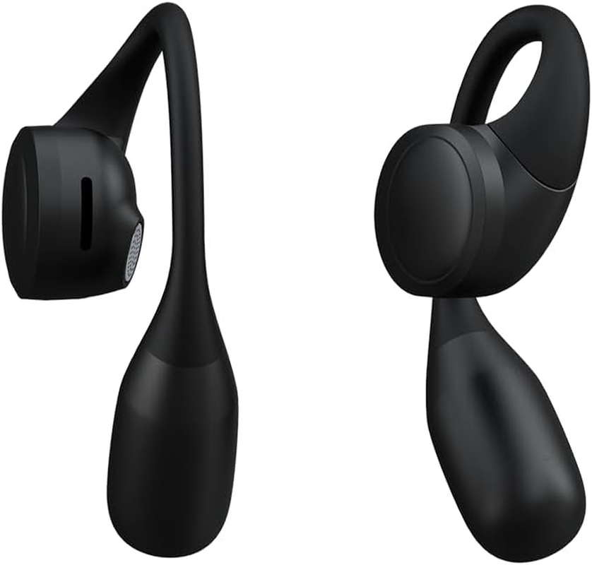 SPC Boost Pro - Wireless Open-Ear Bluetooth Headphones with ENC | 30 Hours Battery Life | Google Fast Pair | Dual Connection | IPX4 | Touch Control and Voice Assistant - Black image number 5