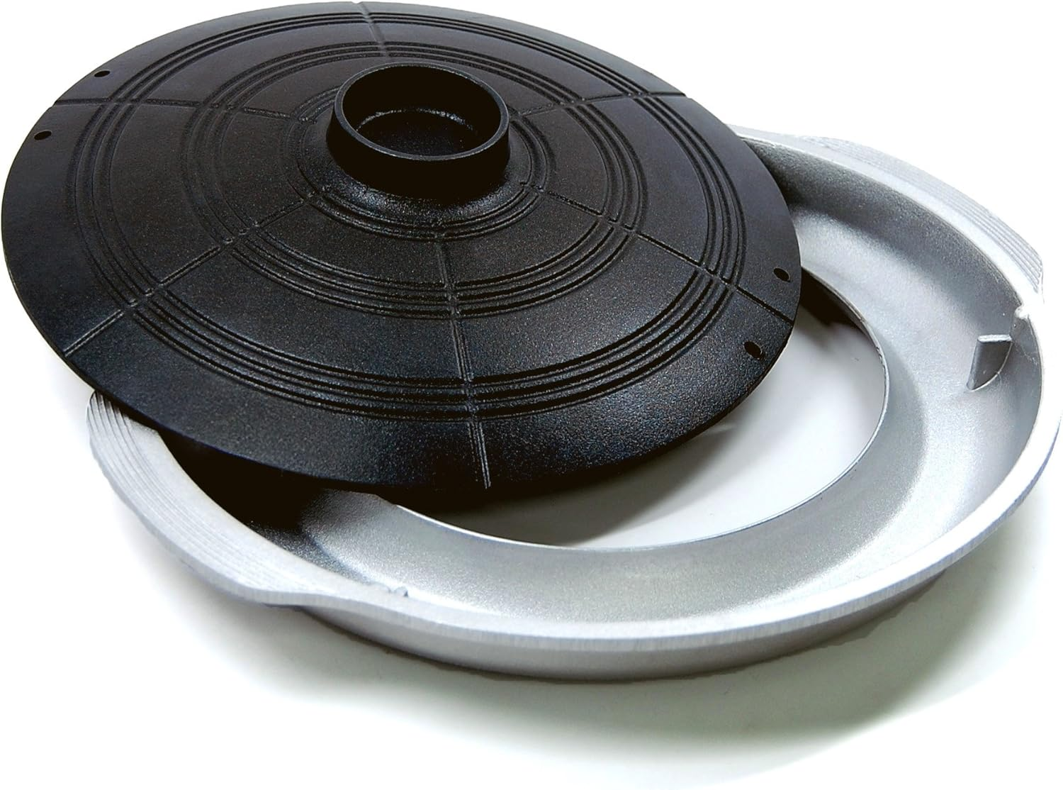 Cookking Korean Traditional BBQ Grill Pan, Cauldron Lid Shapestovetop Nonstick Indoor/Outdoor Smokeless BBQ Cast Aluminum Grill Pan image number 5