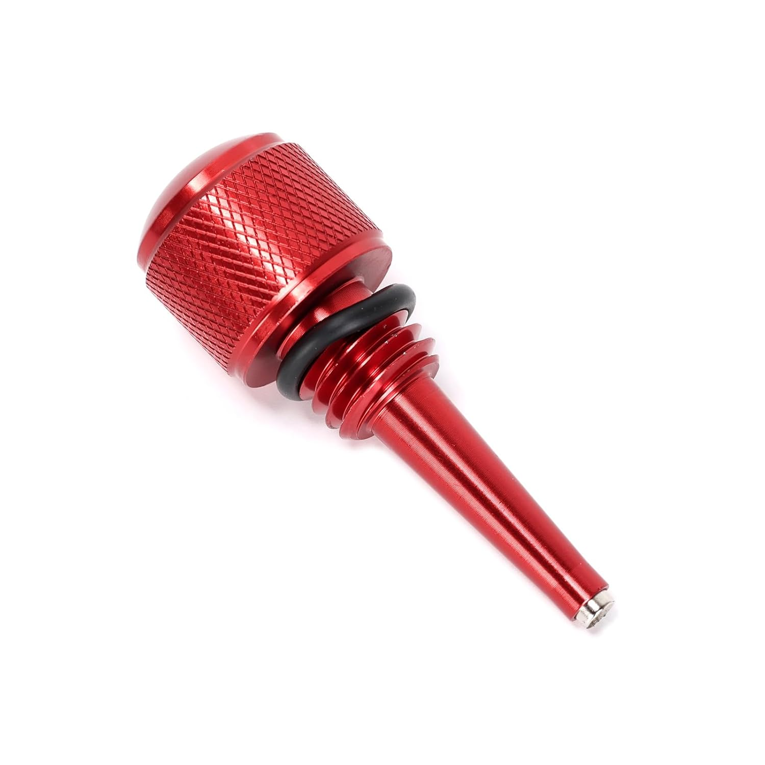 1Pcs 55201 Silver Magnetic Oil Dipstick M18-2.5 Thread with Washer Compatible with Yamaha Ef2000Is Ef1000Is,Compatible with Powerhorse 42411