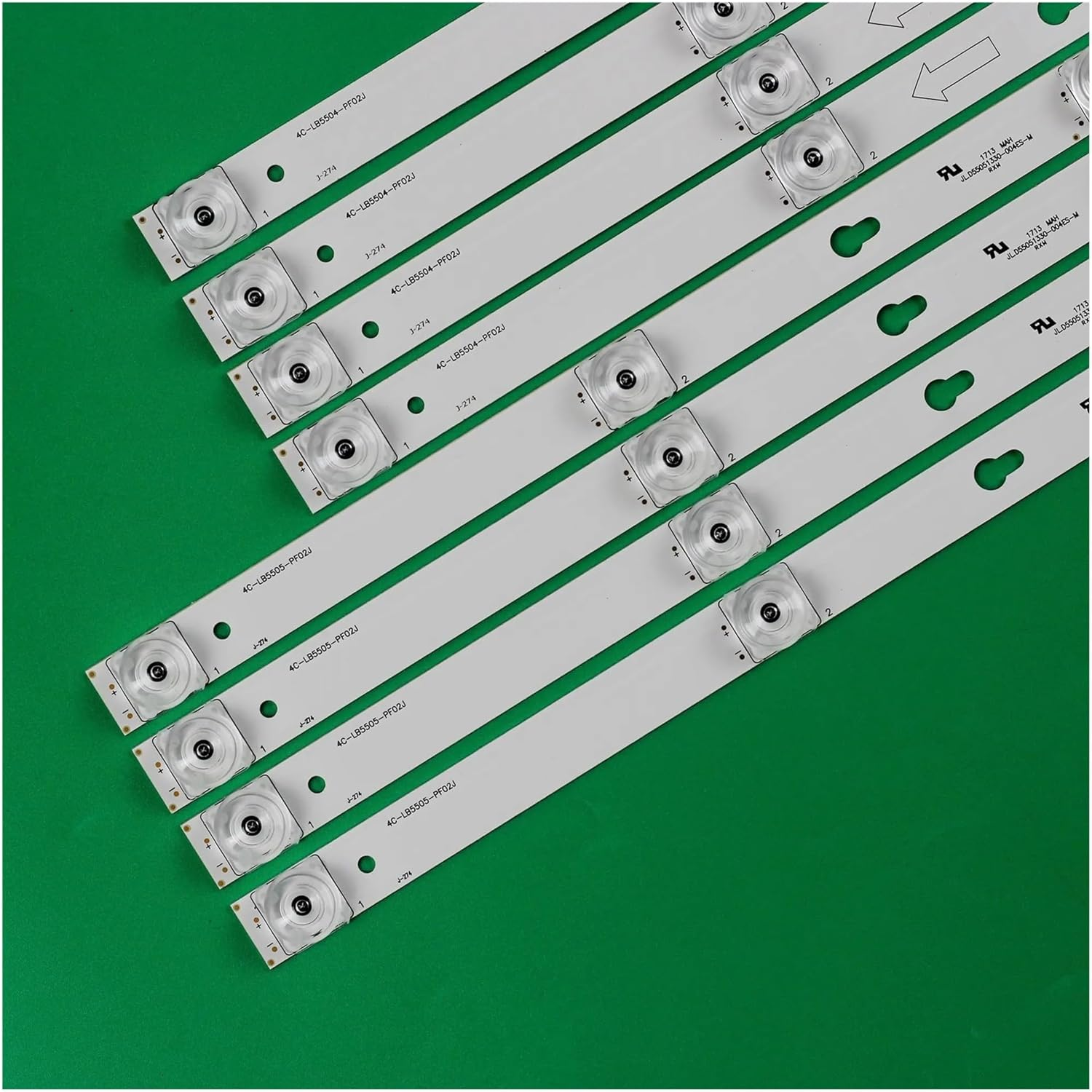 LED Backlight Strip for U55C7006X1 55S401 55S403 55UC6306 U55P6006 GIC55LB125 GIC55LB124_LED3030F2.1D D55A810 55UC6316/6406 55UC6326 image number 2