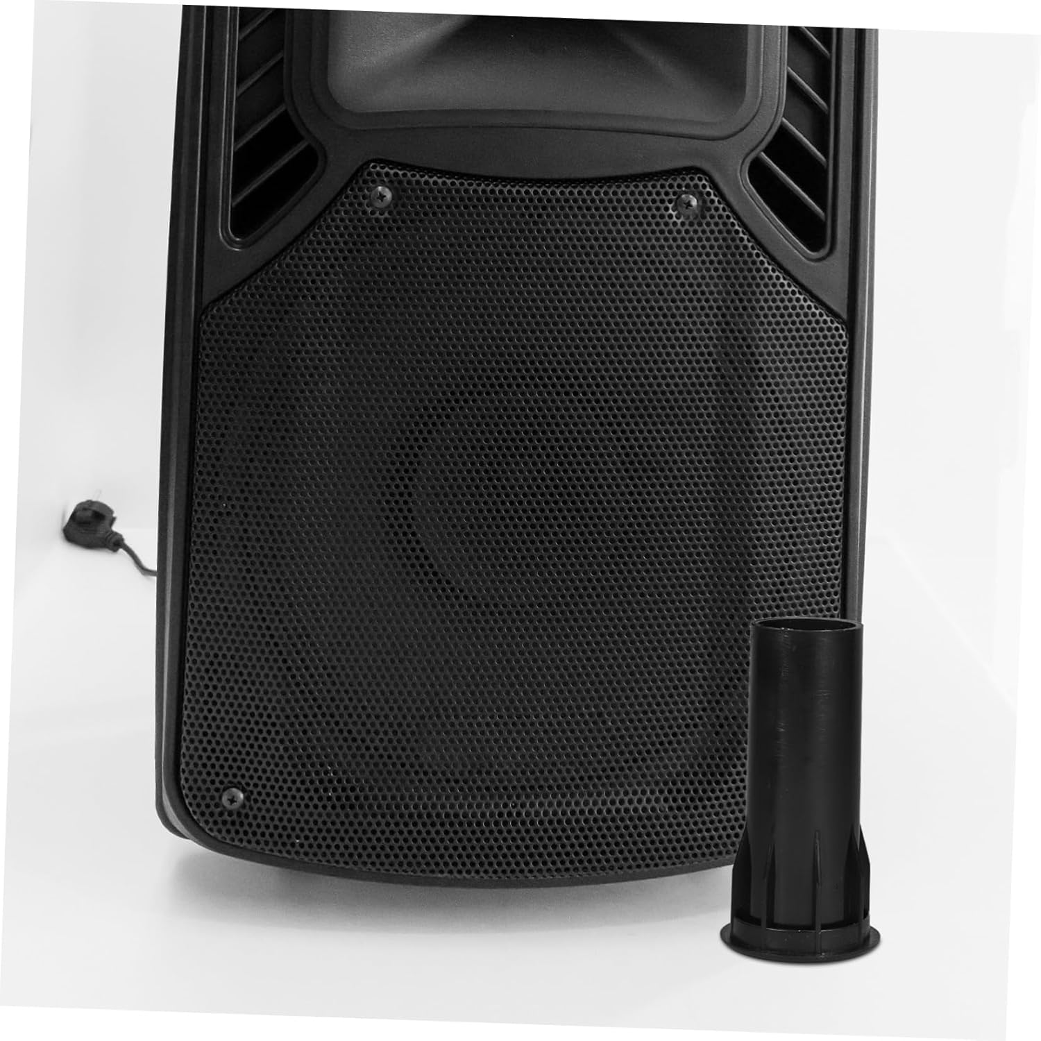 OSALADI 8Pcs Inverted Tube Speaker Port Tubes for Subwoofer Bass Enhancement Black Plastic Construction Easy Install image number 5