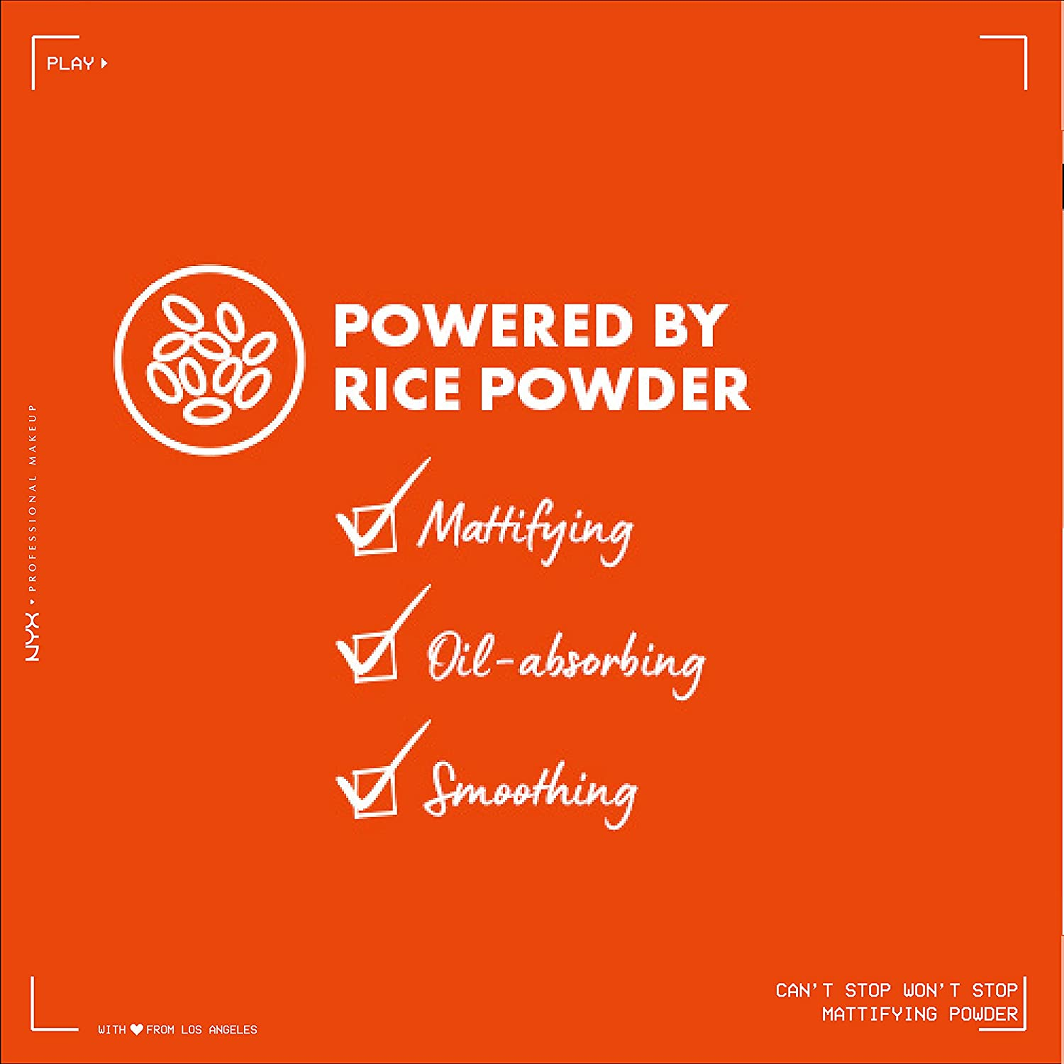 Can'T Stop Won'T Stop Mattifying Pressed Powder - Caramel image number 2