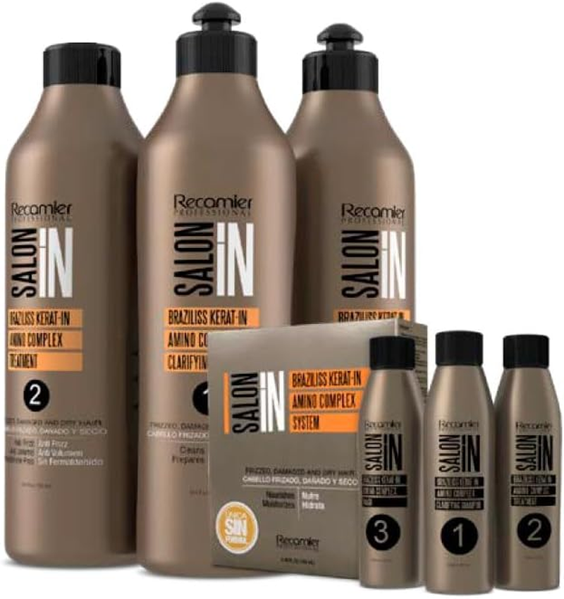 Recaimer Smoothing Straightening Step 1 Pure Keratin Clarifying Shampoo, 1 Liter image number 1