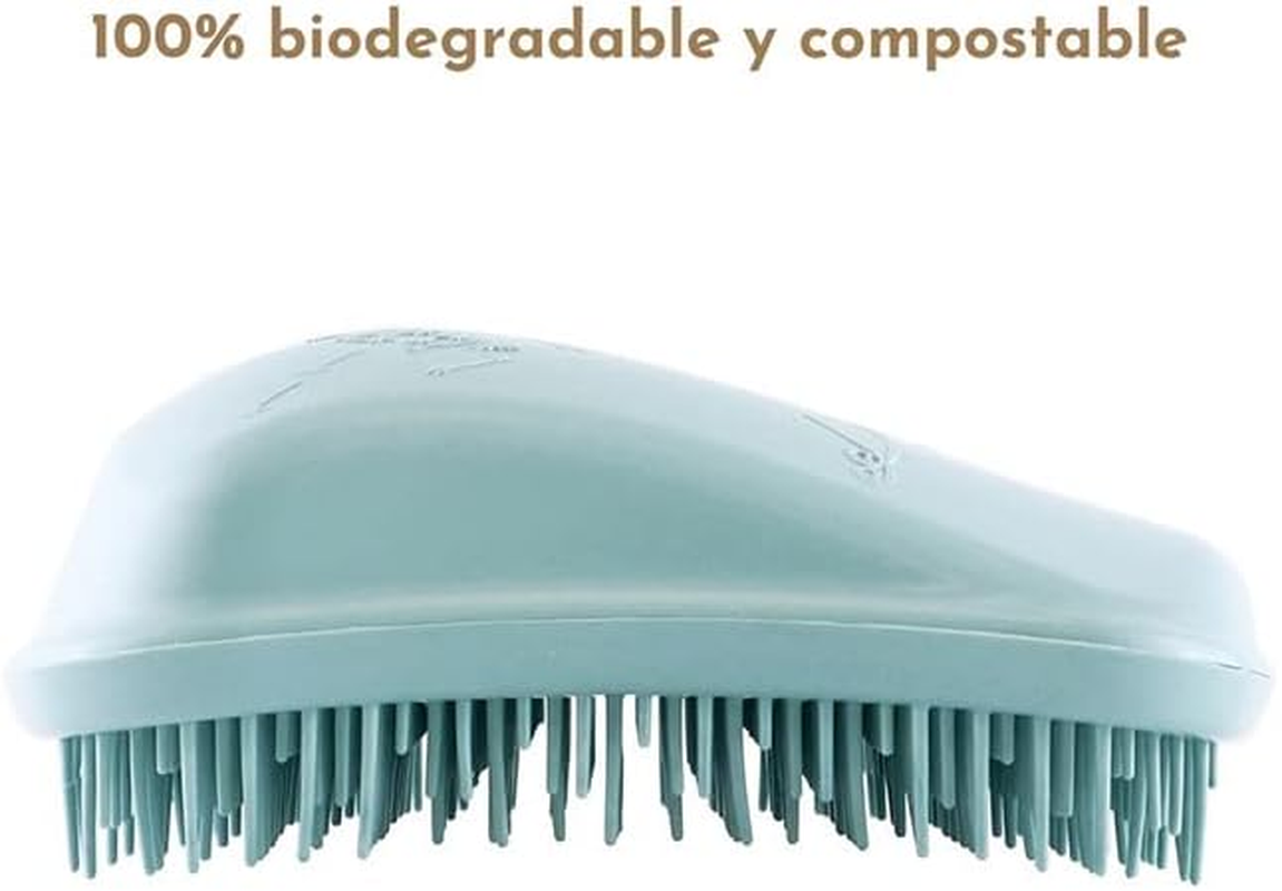 Dessata Anti-Tangle Brush Detangling Hair Brush Biocomp 100% Biodegradable & Compostable image number 3