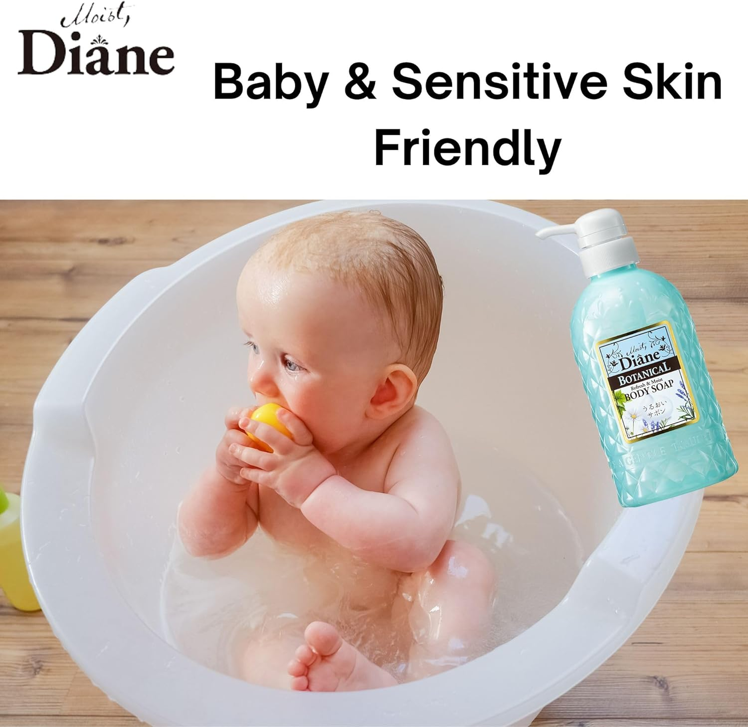 Diane Moist Botanical Refresh and Moist Body Soap, 500 Ml image number 2