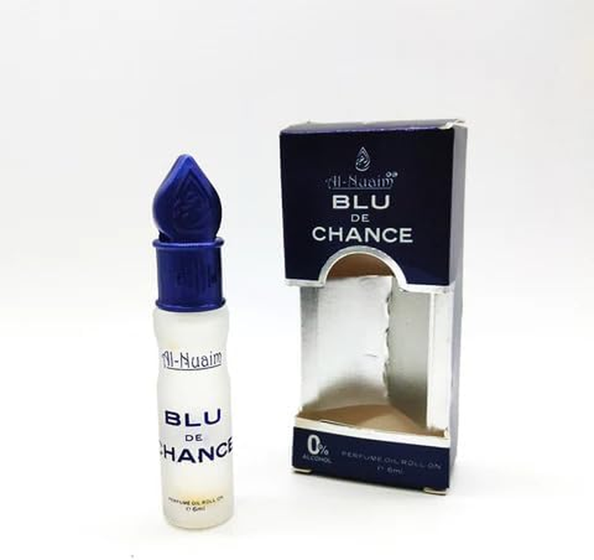 Generic Blu De Chance Attar Roll on Perfume, 6Ml, Alcohol-Free