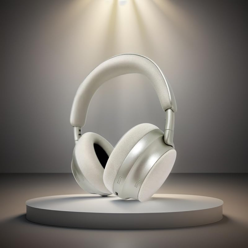 TEISCHE Wireless Headphones with Bluetooth 5.3, 40H Autonomy, Clear Sound with Strong Bass, Foldable and Adjustable, Microphone for Calls, Convenient and Compatible (Champagne) image number 2