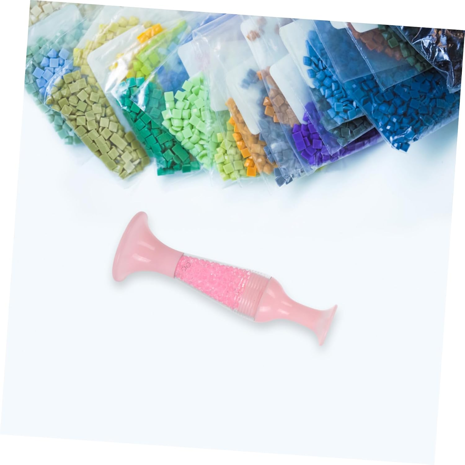 VILLFUL Flower Pot Drill Pen for Diamond Art Nail Art Dotting Tool DIY Diamond Tool Pp Material image number 5