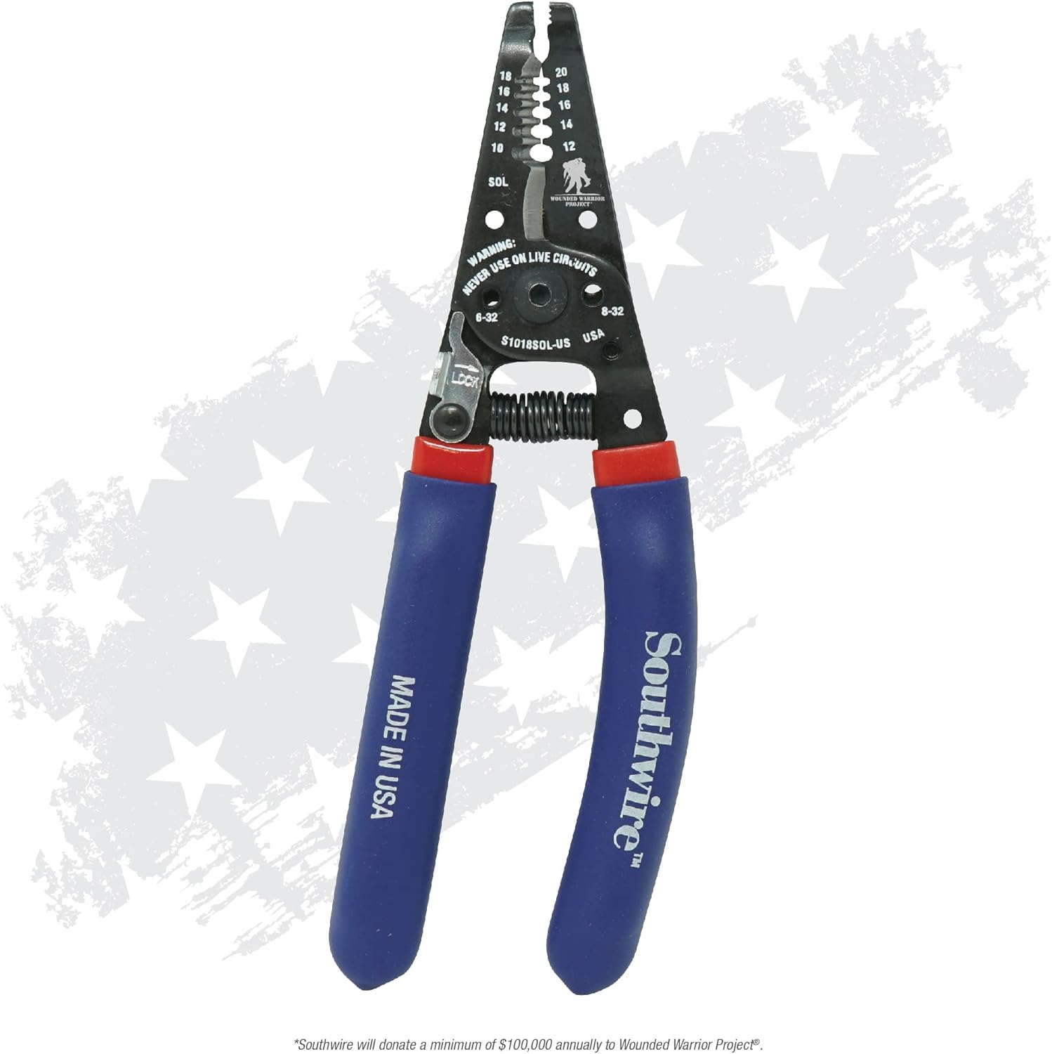 Southwire Tools & Equipment SCP9TPCD-US 9" High-Leverage Side Cutting Pliers Fish Tape Puller & Crimper W/Dip Grip