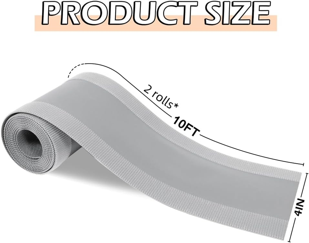 20 Feet Floor Cable Covers,Wire Storage Cover Used to Protect the Cable,Cord Cover with Adhesive Tape for Carpet,Tiles,Wooden Floors and Any Floor Surface (Gray) image number 3