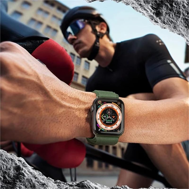 RINGSUN 6-Pack Screen Protector Case Compatible with Apple Watch 40Mm Series 6 5 4 SE & SE 2Nd Gen, Slim Case Bumper with Built-In Tempered Glass Film (Black X2, Silver, Clear, Rose Gold, Red) image number 3