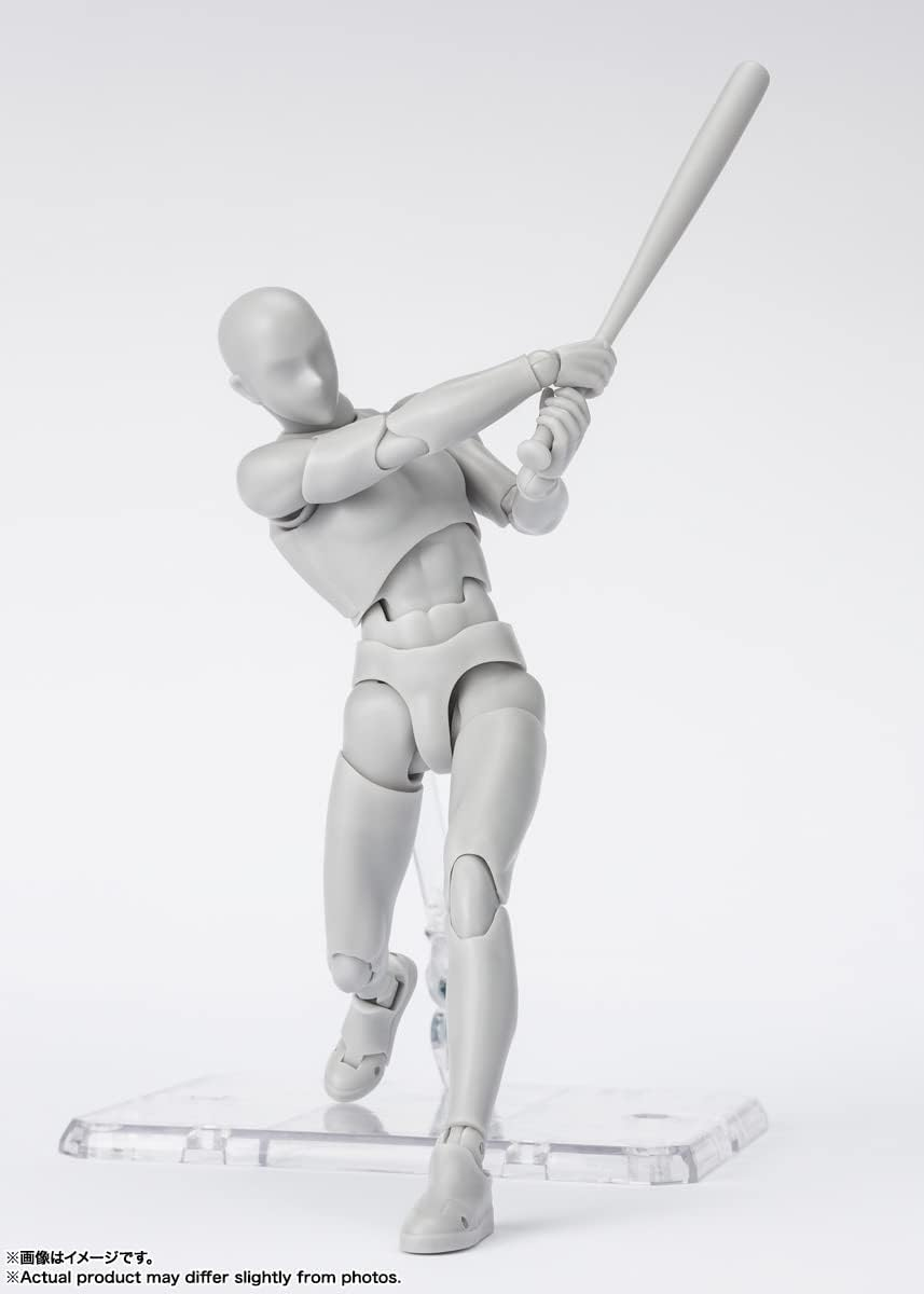 Tamashii Nations S.H.Figuarts Body-Kun -Sports- Edition Dx Set (Gray Color Ver.) image number 2