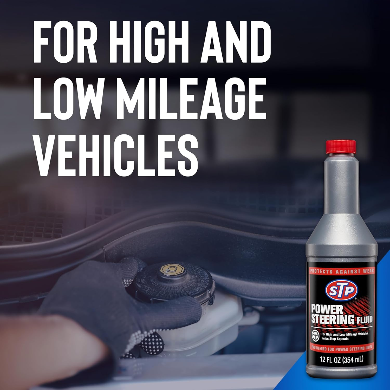 STP Power Steering Fluid (12 Fluid Ounces), 17272 image number 2