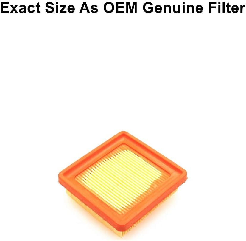 5 Pack 4180 141 0300 Air Filter Replace for Stihl 4180-141-0300 41801410300 Compatible with STHIL KM91R KM131 FS89 FS91 FS111 FS131 FS311 FC96 String Trimmer Brushcutter Air Cleaner Element image number 3