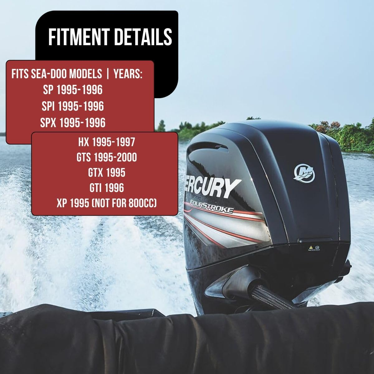 RPS Seadoo MPEM CDI Ignition Unit 717 720 1995 1996 GTI GTS HX SPX SPI XP Replaces 278-000-423, 278-000-474, 278-000-821, 278-000-822, 278-000-822, 278-001-025, 278-001-134, 278-001-135 image number 5