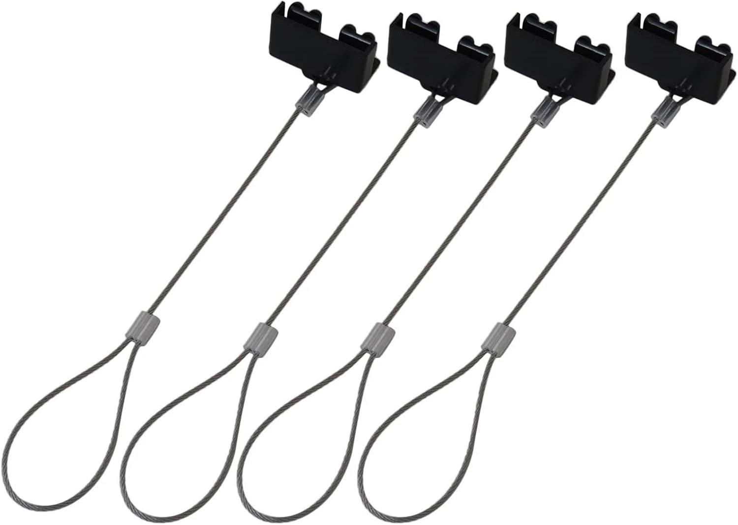 4Pcs 50AMP Dust Cover Cap Black for Anderson Plug Cover Style Connectors, Fit for Car Van Modes Motorcycle Exterior Solar DC Caravan Power 12V-24V image number 1