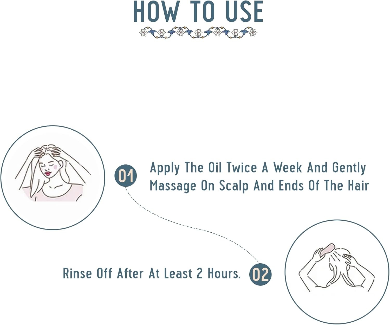 AVIMEE Herbalkeshkrishna Hair Oil | with Indigo, Amla, Currly Leaf and Henna Oil | Mineral Oil Free | 100 Ml image number 2