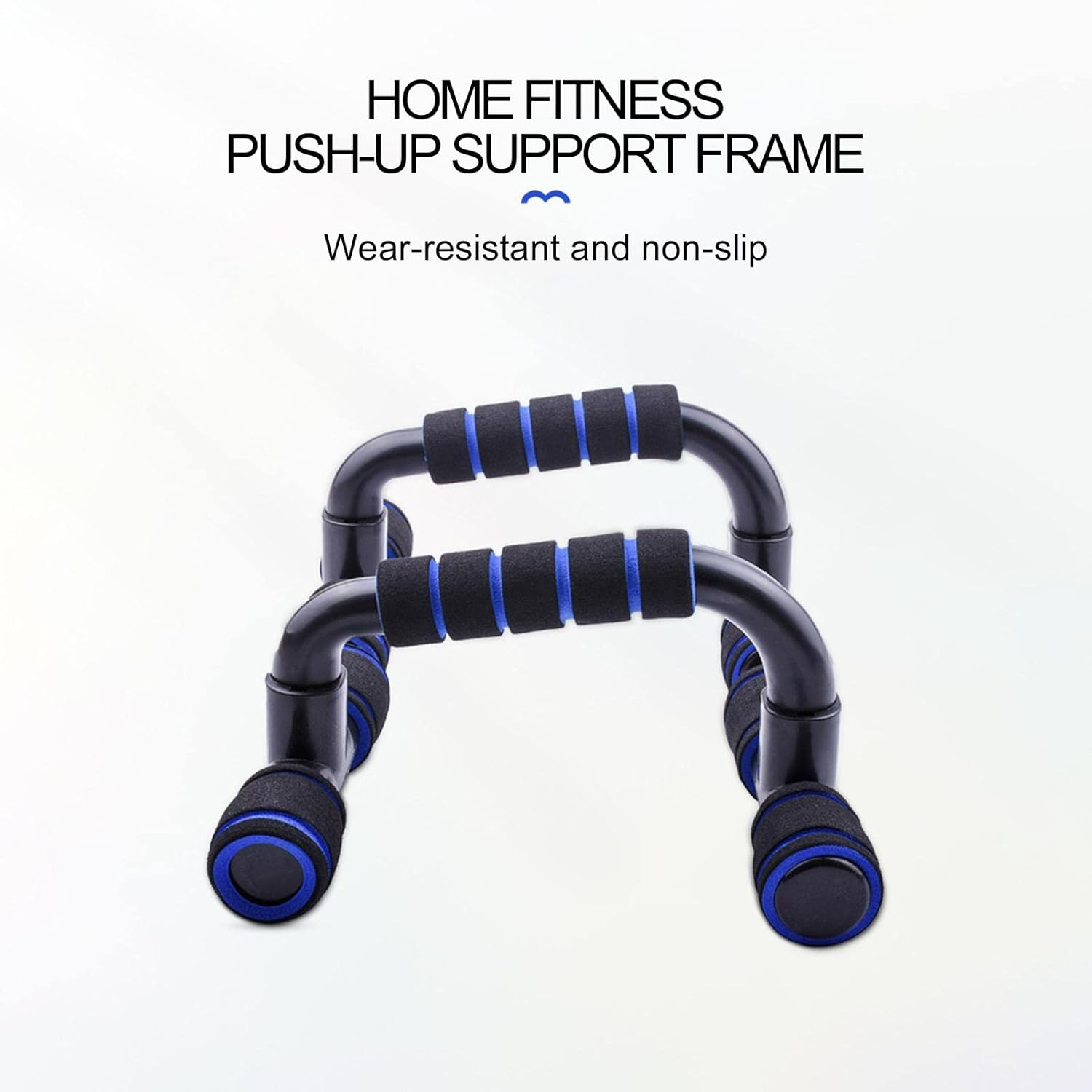 Pushup Handles for Floor, Parallettes for Ups & Dip, Ergonomically Designed Workout -Up Stands, Portable Pushup Handle for Home Fitness image number 1