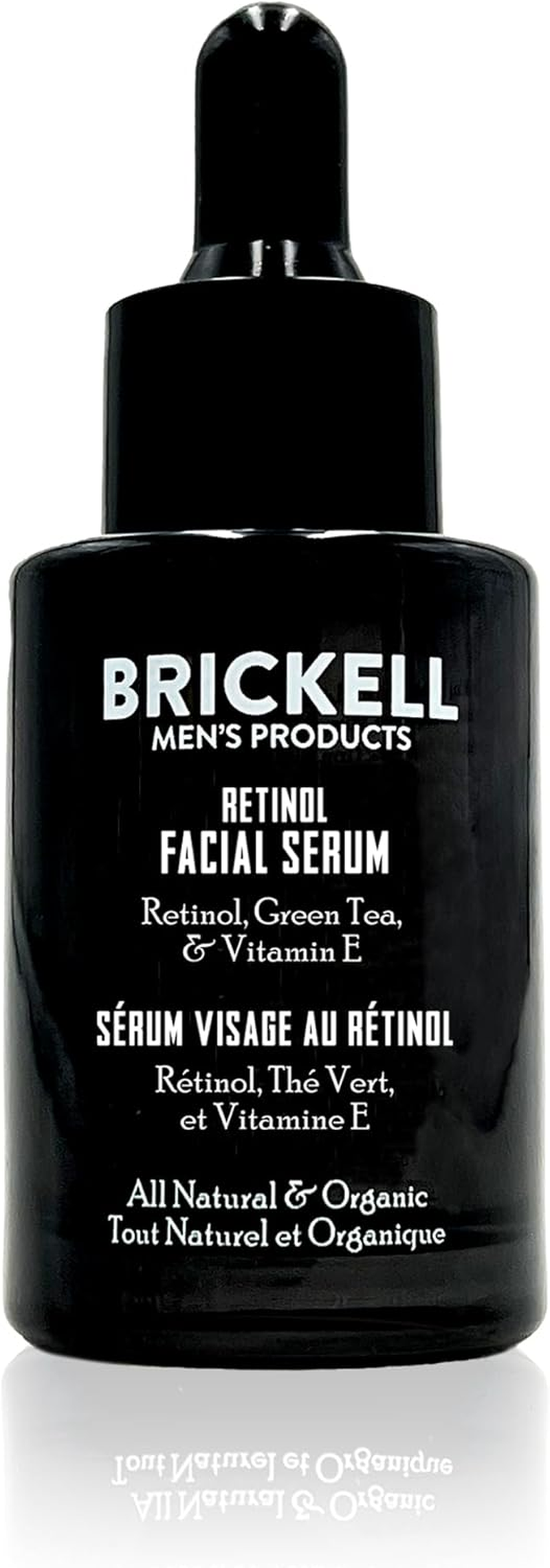 Brickell Men'S Retinol Skin Care Serum Treatment for Firming Face Lines & Eye Wrinkles, Deep Hydrating Facial Skincare Serum for Anti-Aging, Fragrance Free, 30Ml image number 2